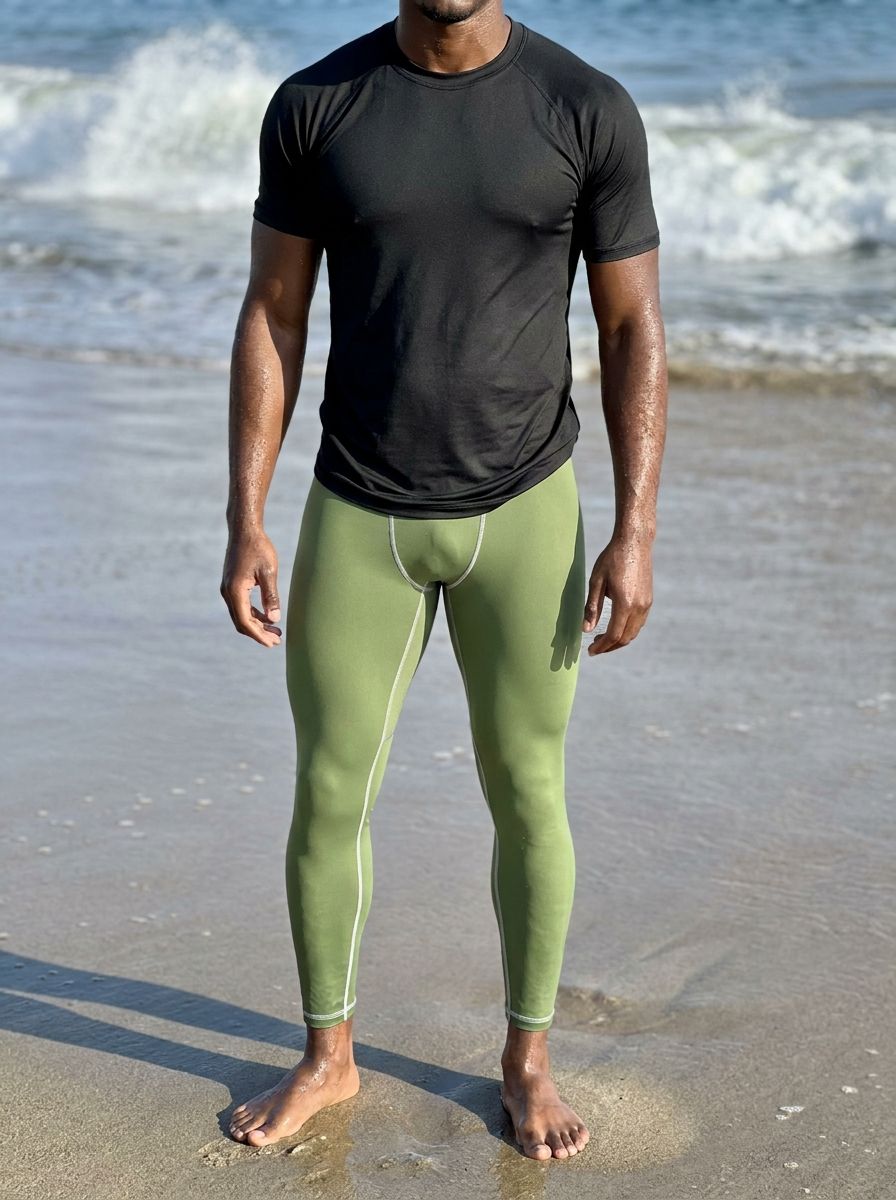 Asparagus Leggings Men's Leggings — Lolekai