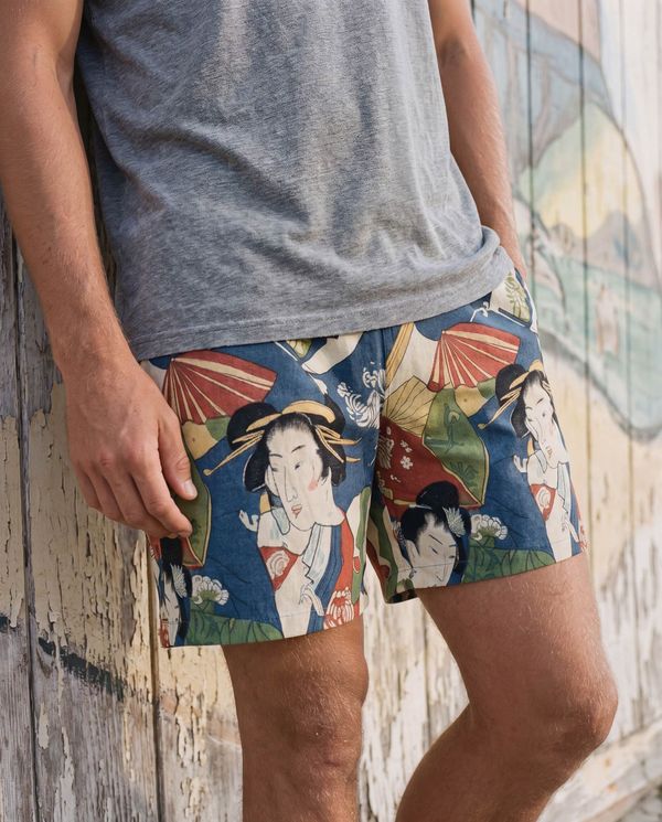 Utamaro Collection men's swim trunks