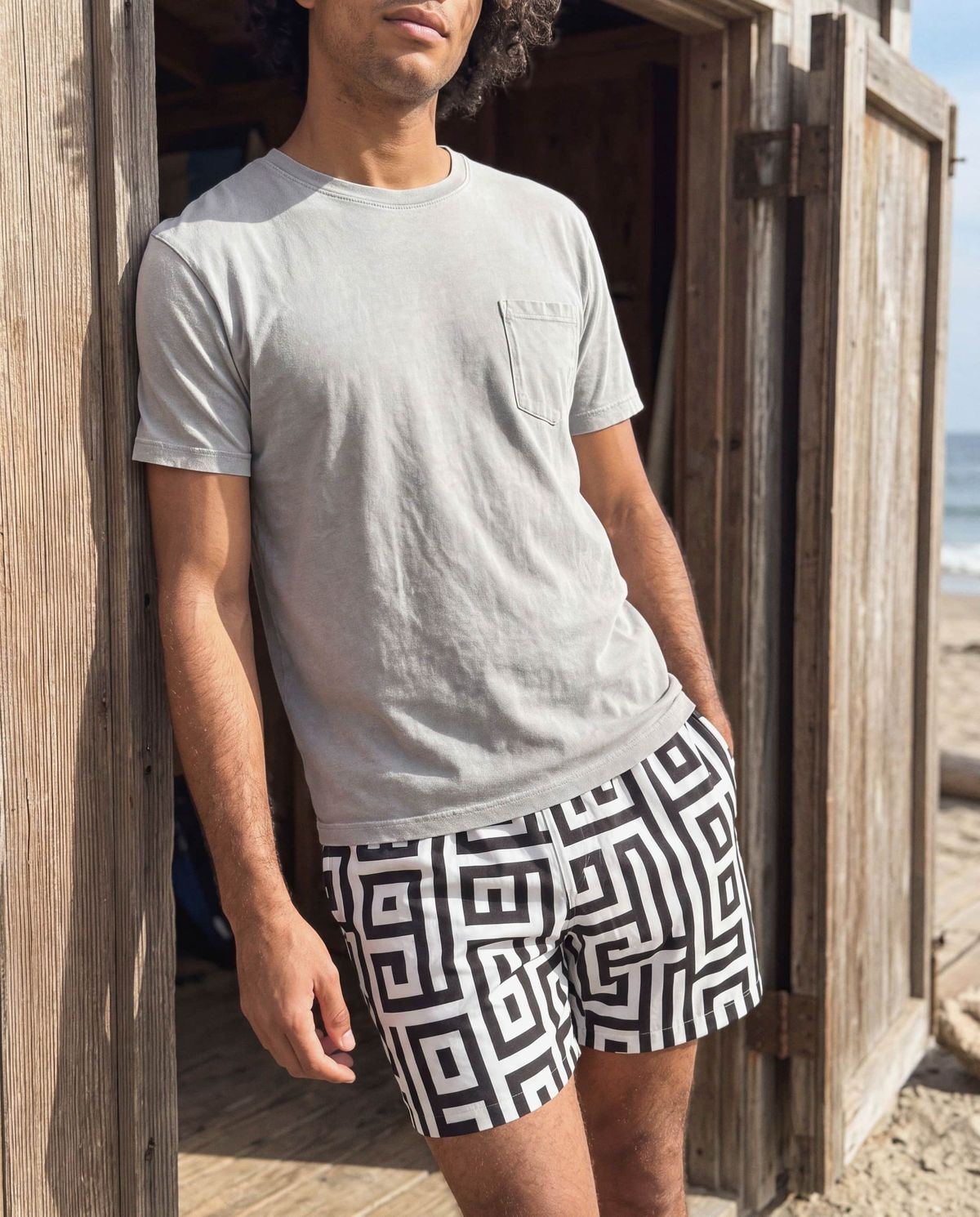 Aegean Men's Swim Trunks Men's Swim Trunks — Lolekai
