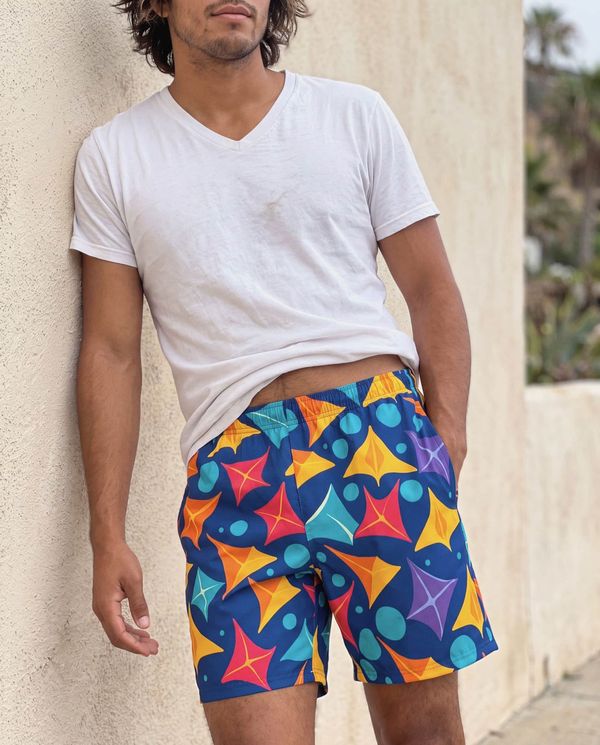 Manta Collection men's swim trunks