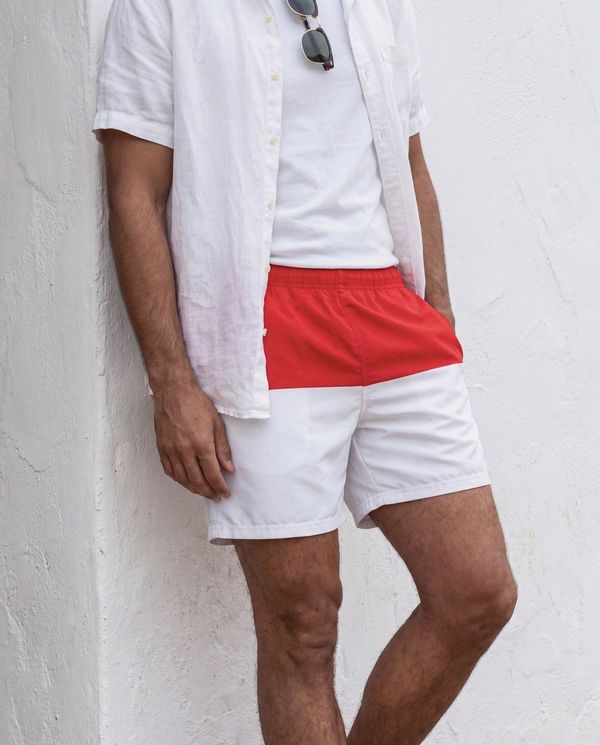 Indonesian Collection men's swim trunks