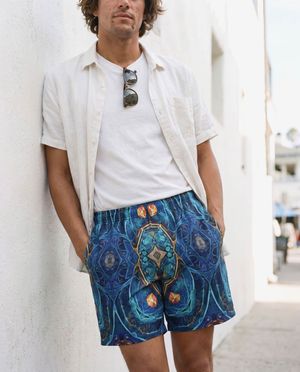 Nebula Men's Swim Trunks Men's Swim Trunks — Lolekai