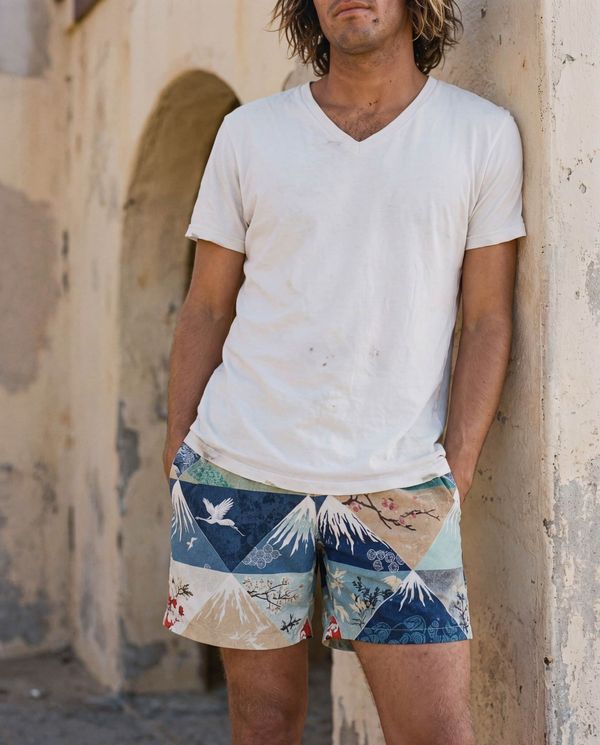 Mount Collection men's swim trunks