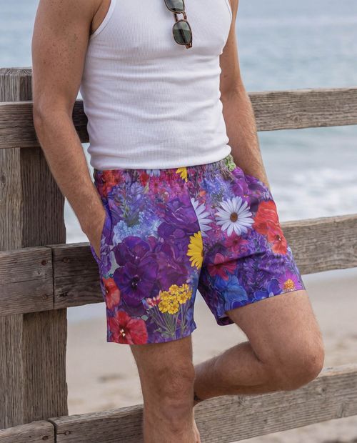 Bloom Men's Swim Trunks Men's Swim Trunks — Lolekai