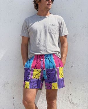 Lustre Men's Swim Trunks Men's Swim Trunks — Lolekai