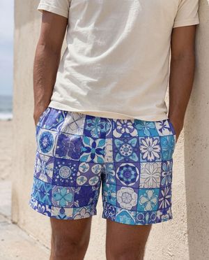 Rhodonite Chroma Men's Swim Trunks Men's Swim Trunks — Lolekai