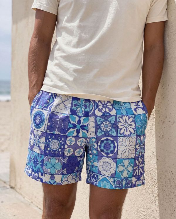 Mosaic Collection Swim Trunks swim trunks