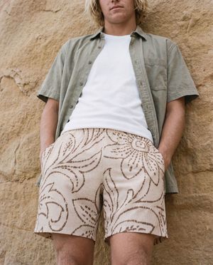 Angora Gelang men's swim trunks