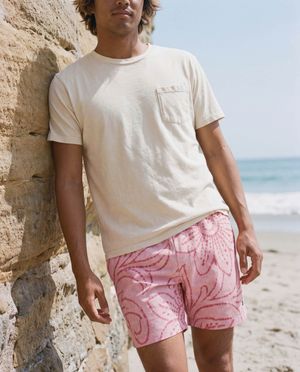 Millennial Pink Gelang men's swim trunks