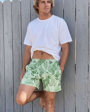 Runway Emerald Cita men's swim trunks