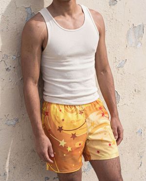 Amber Haze Astral Men's Swim Trunks Men's Swim Trunks — Lolekai