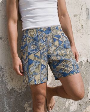 Rhodonite Yuzu men's swim trunks