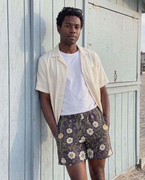 Angora Acanthus men's swim trunks