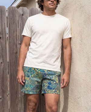 Lime Riad Men's Swim Trunks Men's Swim Trunks — Lolekai