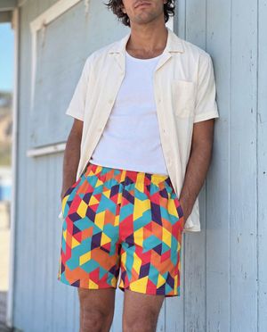 Lava Falls Nami Men's Swim Trunks Men's Swim Trunks — Lolekai