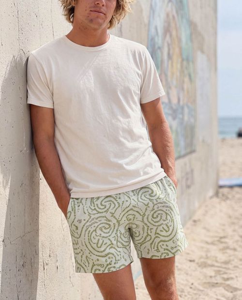 Acacia Mirage Men's Swim Trunks Men's Swim Trunks — Lolekai