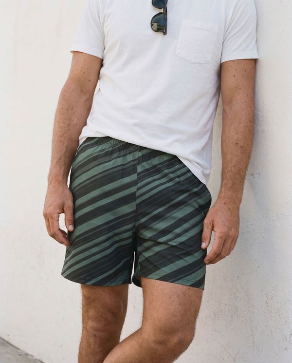 Men's Alexandrite Sway Swim Trunks