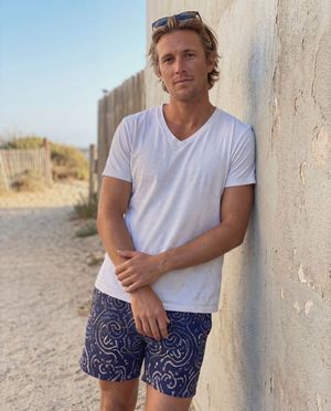 Rhodonite Mirage Men's Swim Trunks bikini — Lolekai