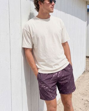 Burnished Lilac Eclipse Men's Swim Trunks Men's Swim Trunks — Lolekai