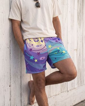 Rhodonite Astral men's swim trunks
