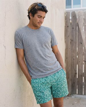 Transformative Teal Sumi Men's Swim Trunks Men's Swim Trunks — Lolekai