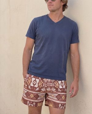 Coral Sol Men's Swim Trunks Men's Swim Trunks — Lolekai