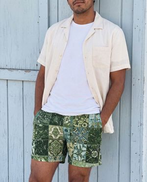 Runway Emerald Celeste Men's Swim Trunks bikini — Lolekai