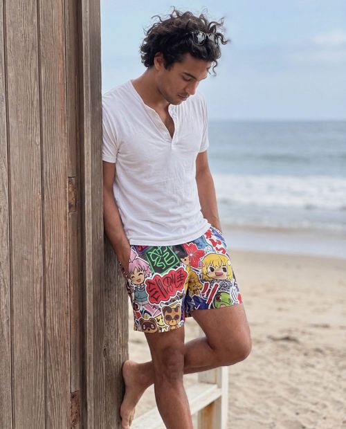 Yurei Men's Swim Trunks