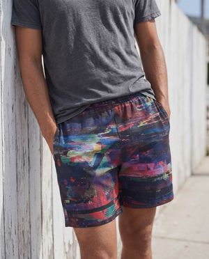 Rhodonite Haze men's swim trunks