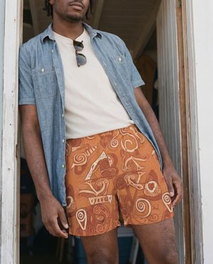 Muskmelon Palu Men's Swim Trunks Men's Swim Trunks — Lolekai