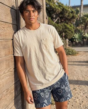 Blue Aura Palu men's swim trunks