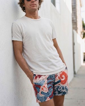 Neon Samurai Swim Trunks swim trunks
