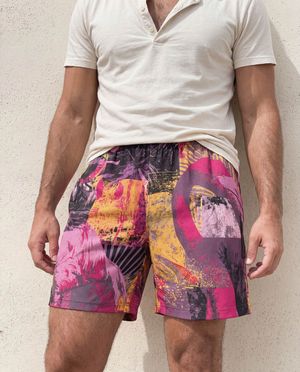Amaranth Flamboyance Men's Swim Trunks bikini — Lolekai