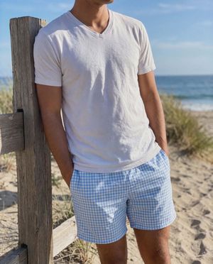 Powder Sky men's swim trunks