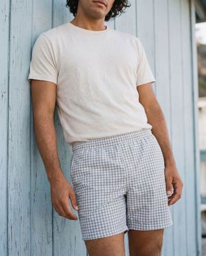 Slate Tonal men's swim trunks