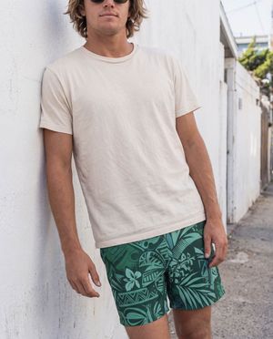 Runway Emerald Lani Uli men's swim trunks