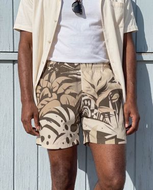 Angora Makani Poni men's swim trunks
