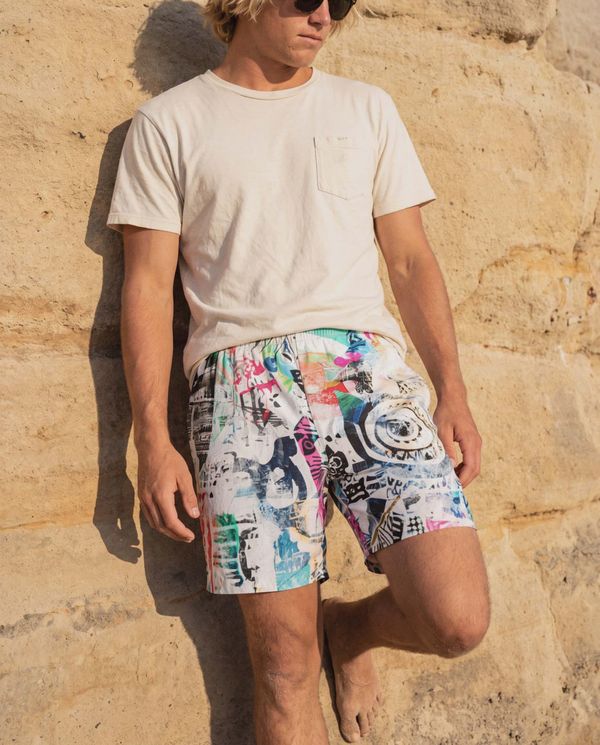Men's Swim Trunks in Cosmos