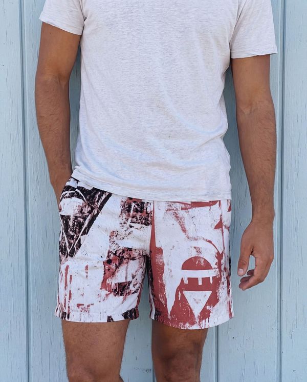 Men's Tea Rose Dusk Swim Trunks