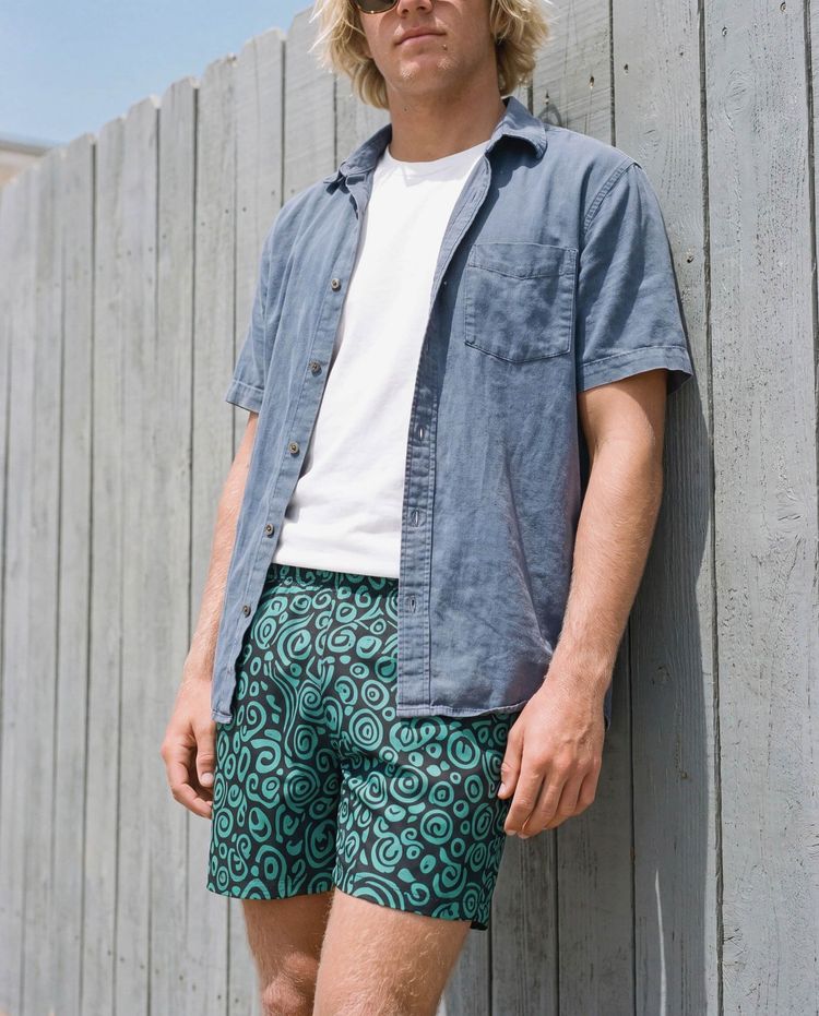 Batik Collection Swim Trunks swim trunks