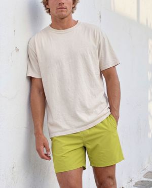 Runway Chartreuse Chroma Men's Swim Trunks Men's Swim Trunks — Lolekai