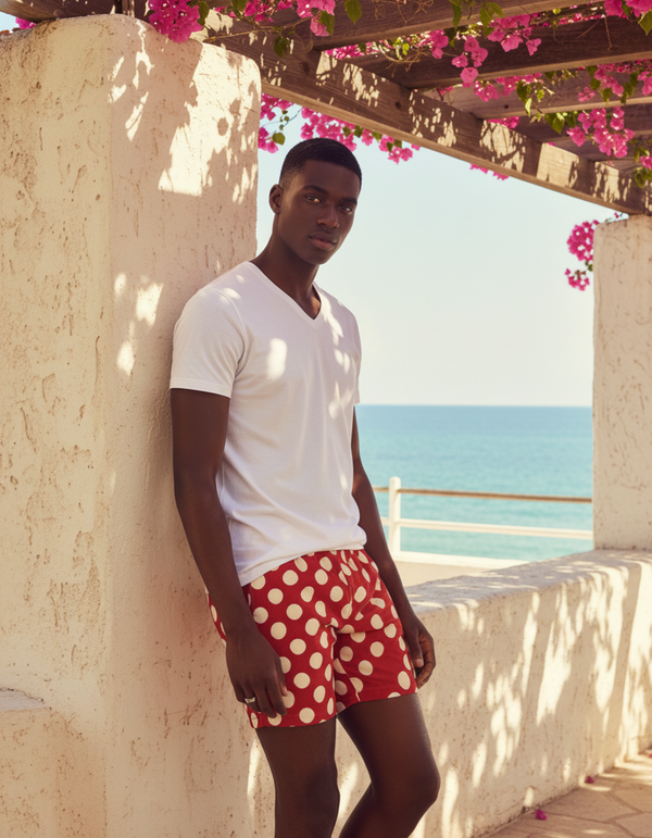 Kanoko men's swim trunks