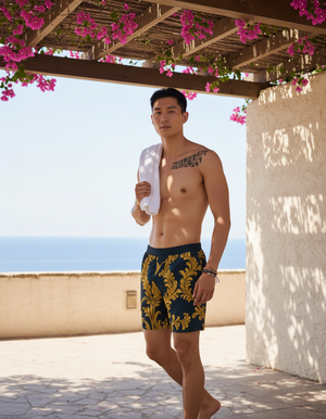 Verdant Men's Swim Trunks Men's Swim Trunks — Dripper