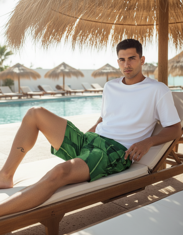 Men's Swim Trunks in Tropicana