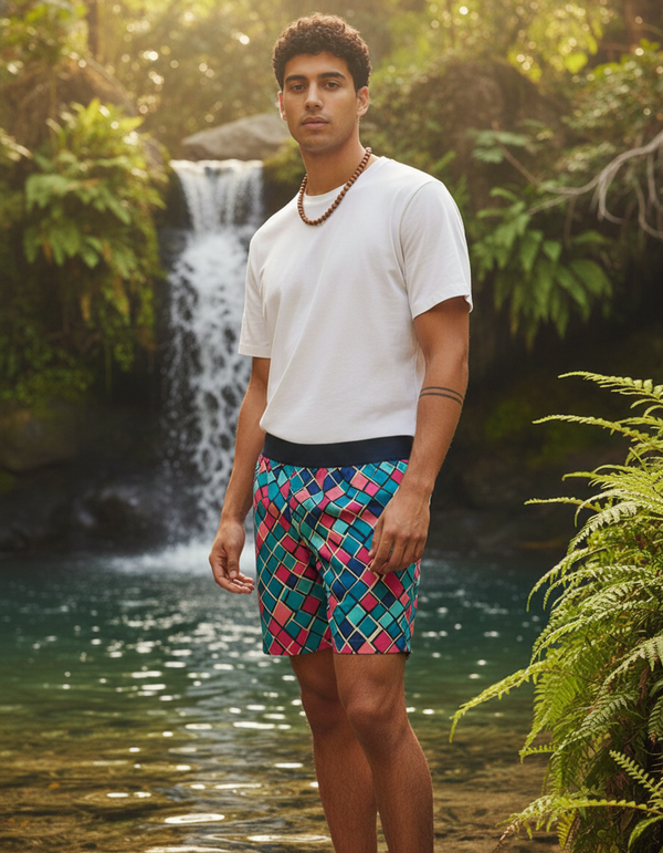 Mosaic Collection Swim Trunks swim trunks
