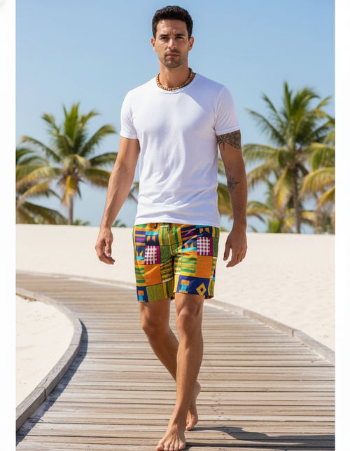 Ubuntu men's swim trunks