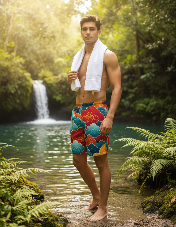 Breezy Zephyr Swim Trunks