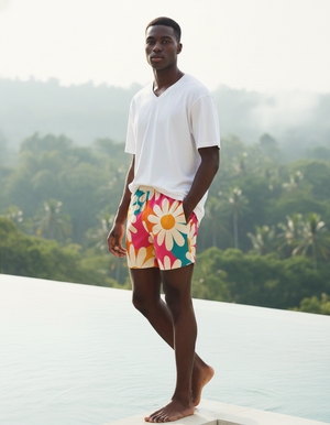 Petal Men's Swim Trunks Men's Swim Trunks — Dripper