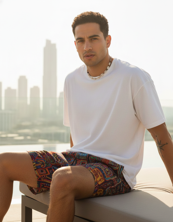 Men's Swim Trunks in Solstice