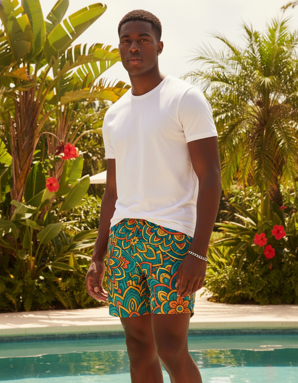 Mandalas Swim Trunks swim trunks